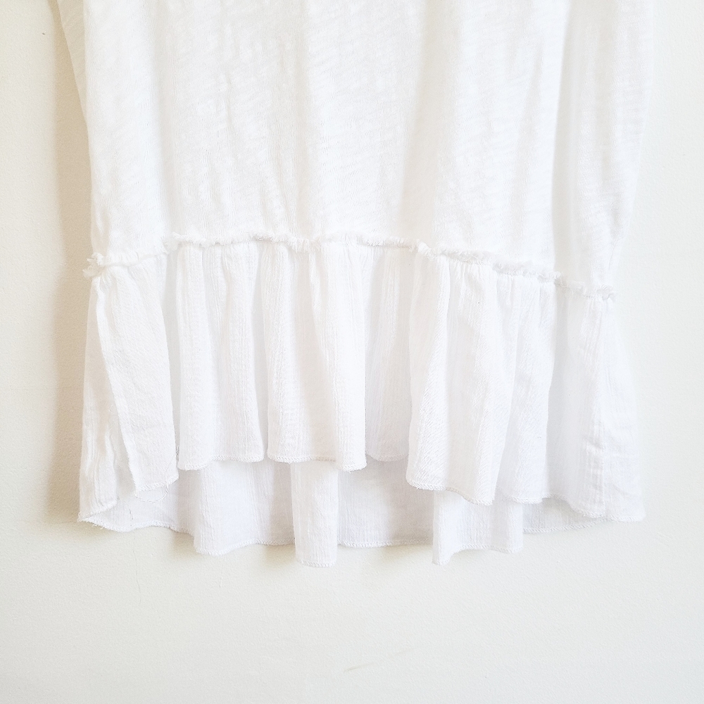 ATM
Anthony Thomas Melilo Slub Jersey Peplum Tee - Picture 3 of 5